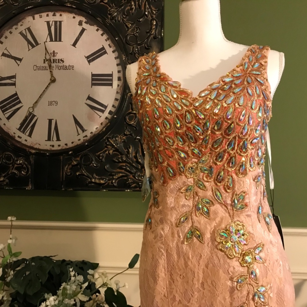 Formal evening gown mermaid Prom dress - Picture 2 of 9